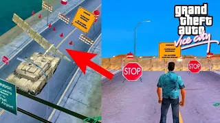 How To Across The Bridge In GTA Vice City | How To Go To Another City In Gta Vice City!
