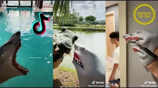 Ultimate Shark Puppet Tik Tok 2021-Try Not To Laugh Challenge Watching tiktoks