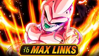 STR KID BUU THE INVINCIBLE! Max Links Majin Power vs Collection Of Epic Battles | DBZ Dokkan Battle