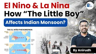 El Nino arrives after 7 Years | How El Nino affects Indian Monsoon? El Nino vs La Nina #upsc #ias