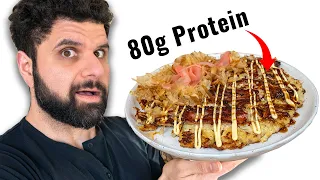 ULTRA High Protein Okonomiyaki (Japanese Pancake)
