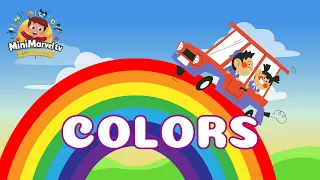 Rainbow Color Magic Song | @Mini_Marvels_TV653 Learning Colors For Toddlers & Nursery Rhymes