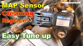 How to CLEAN your MAP Sensor (EASY TUNE UP): Bad MAP sensor symptoms P0106 P0107 P0108 codes