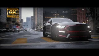 Unreal Engine 5 - 4k Cinematic - Ford Mustang Chase Scene