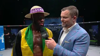 Dilano "The Postman" Taylor Delivered Heavy Shots | Post Fight Interview