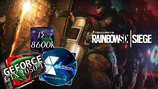 Rainbow Six: Siege | i5 8600k | GTX 1050 Ti 4 GB | FPS graph