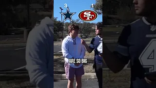 Cowboys vs 49ers fan predictions