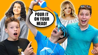Famous YouTubers Control Our Day with Ashton & Bryton