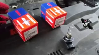 How to replace headlamp bulbs in Mitsubishi Outlander 3 (halogen version headlamp)