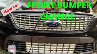 How to change a front bumper
