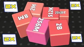 Cubes 2048.io Game  🎲 2 000 000 000 🎲 CUBES SNAKE 2048.io Gameplay