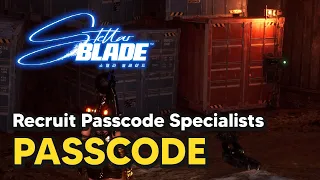 Stellar Blade - Recruit Passcode Specialist Guide (Passcode)