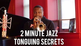 Tonguing Secrets - Sean Jones | 2 Minute Jazz