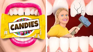 Candies Can Damage Your Teeth! 🍬🦷 || If Objects Were People