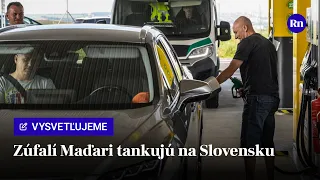 V Maďarsku chýba benzín a nafta. Vysvetľujeme, prečo sú na juhu Slovenska na pumpách kolóny