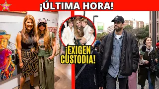 🚨👋SHAKIRA SE NIEGA A ENTREGAR A SUS HIJOS A PIQUÉ Y EXIGE CUSTODIA TOTAL