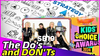 STRATEGY  in voting for SB19 in Nickelodeon Kids Choice Awards 2024!