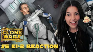 what's WRONG WITH HIM? |  The Clone Wars 6x1/6x2 Reaction | The Unknown/Conspiracy