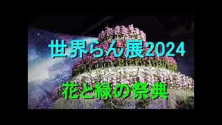 世界らん展2024　花と緑の祭典  [4K]   International Orchid and Flower show 2024