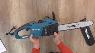 Unboxing and Assembling  Makita UC3541A 1800W 35cm 14" Electric Chainsaw - Bob The Tool Man