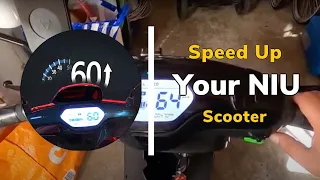 NIU M+ Scooter Speed (65+KM/H) with Programming Ability (3 Modes)