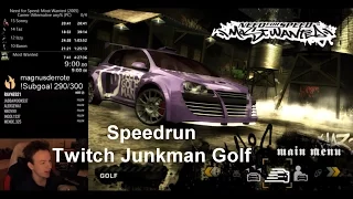 Twitch Junkman Golf any% Speedrun 3:43:31 (See Description for Setup)