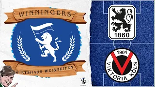 Winningers Wirtshaus Weisheiten vor TSV 1860 München - Viktoria Köln (06.04.2024)
