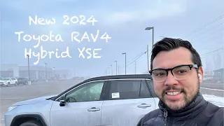 New 2024 Toyota RAV4 Hybrid XSE Walk Around