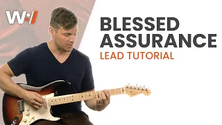 Lead Guitar Tutorial // Blessed Assurance // Cain