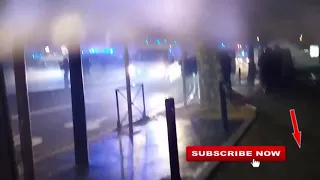 Shit loads of gas, people pushed, Gilets Jaunes protest 49.3 France, Toulouse, Cut 2, 02/03/20
