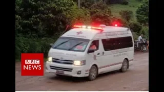 Thai cave rescue:  First boys rescued - BBC News