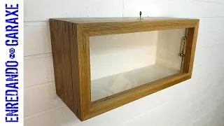 Modern small display cabinet building