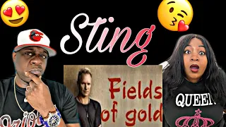 THIS IS SO BEAUTIFUL!!! STING - FIELDS OF GOLD (REACTION)