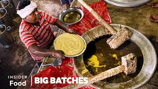 How 70,000 Bowls Of Haleem Are Made Daily During Ramadan In India | Big Batches
