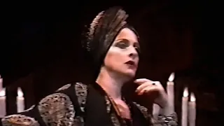 Patti LuPone Singing "With One Look" | Sunset Boulevard London  1993 | Press Footage