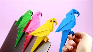 Burung Beo Kertas Origami | Cara membuat Burung Kertas Origami | Origami Burung | Origami Bird