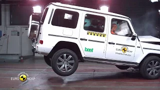 Mercedes Benz G Class Crash Test Gwagon 2019