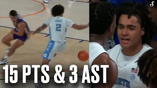 Elliot Cadeau Drops 15 Pts & 3 Dimes In UNC's Battle 4 Atlantis Quarterfinal Win!