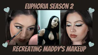 EUPHORIA MAKEUP TUTORIAL | Maddy's Makeup Season 2, Episode 1 |