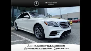 2018 Mercedes-Benz S-Class S 560 4MATIC | AWD | Mercedes-Benz Pre-Owned Certified