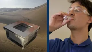 This water harvester can turn desert air into drinkable water
