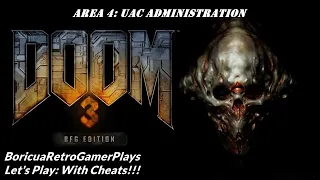 Doom 3: BFG Edition [CST Doom 3 Mod] (PC) Area 4 Playthrough with cheats