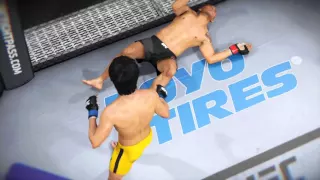 EA SPORTS™ UFC® 2  Bruce lee vs jose aldo  KO