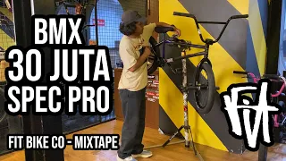 RAKIT BMX / BIKE BUILD - TOTALNYA SAMPAI 30 JUTA - FIT BIKECO  MIXTAPE