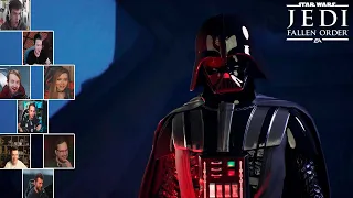Реакция Летсплейщиков на Появление Дарта Вейдера в Star Wars Jedi Fallen Order