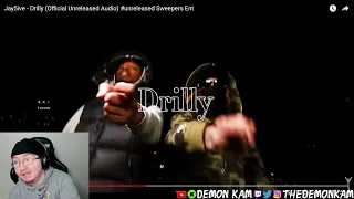 Demon Kam Reacts to Jay5ive - Drilly (Official Unreleased Audio) #unreleased Sweepers Ent