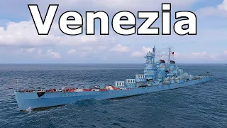 World of WarShips Venezia - 3 Kills 220K Damage