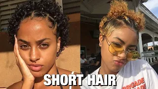 ❤️✨AMAZING SHORT NATURAL CURLY HAIRSTYLES | Natural Hairstyles 2k20