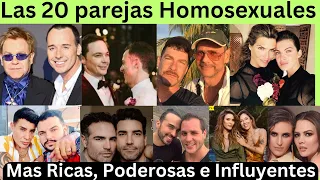 Las 20 parejas homosexuales, Mas Ricas, Poderosas e Influyentes del Mundo