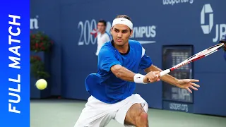 Roger Federer vs Andre Agassi in a five-set thriller! | US Open 2004 Quarterfinal